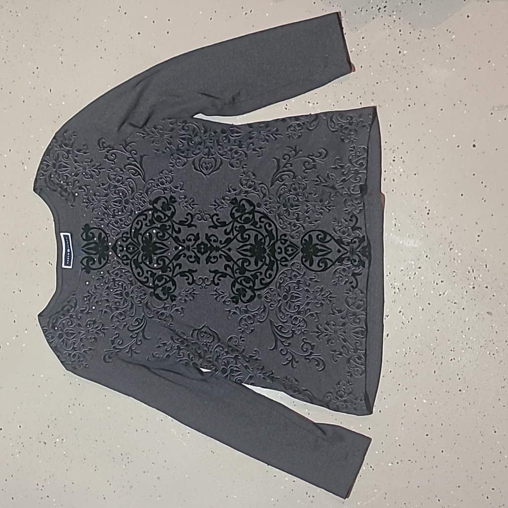 Karen Scott long sleeve shirt L